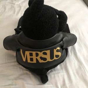 Versace Versus teddy bear backpack